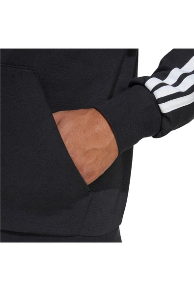 adidas Erkek   Ceket M 3S FT FZ HD JD1877 - 7