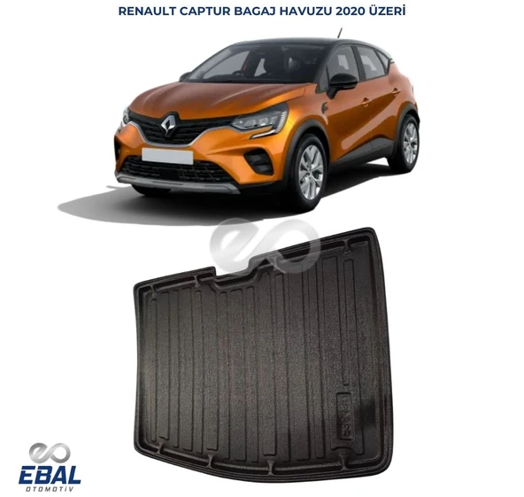 Renault Captur 2020-2023 Model Arası Alt Bagaj Havuzu - 5
