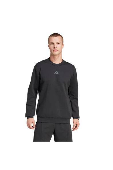 adidas Erkek   Sweatshirt D4T CREW SWEATS JJ4642 - 3