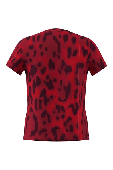 adidas JG FI AOP T Unisex Çocuk  Kırmızı  T-shirt JJ4794 - Resim 11