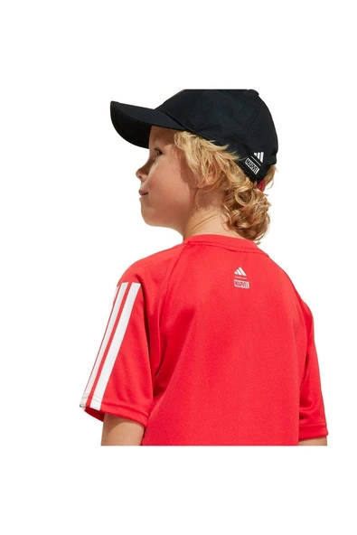 adidas Çocuk   T-shirt LK MRVL SM T JF3654 - Resim 6