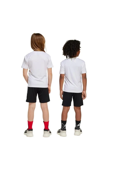 adidas Unisex Çocuk   Eşofman LK MRVL SM TSET JF3655 - Resim 6