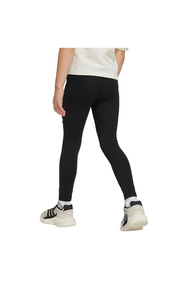 adidas Unisex Çocuk   Tayt LK DY MM LEG JF3647 - Resim 3