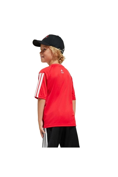 adidas Çocuk   T-shirt LK MRVL SM T JF3654 - Resim 4