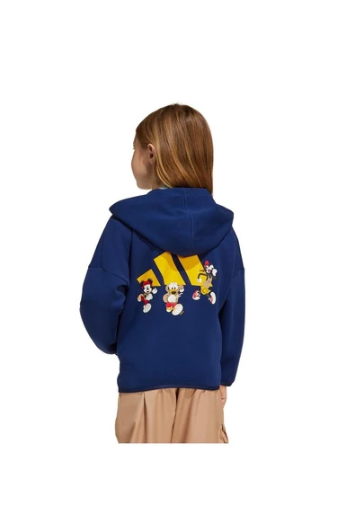 adidas Unisex Çocuk   Ceket LK DY MM TT JD4554 - Resim 2