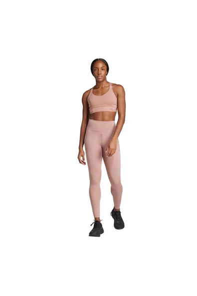 adidas FASTIM L HS BRA Kadın  Pembe  Sporcu Sütyeni JI7979 - 6