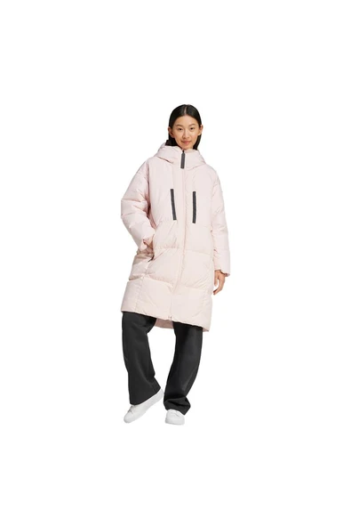 adidas WMYSHELTER PRK Bej Kadın   Mont JG3977