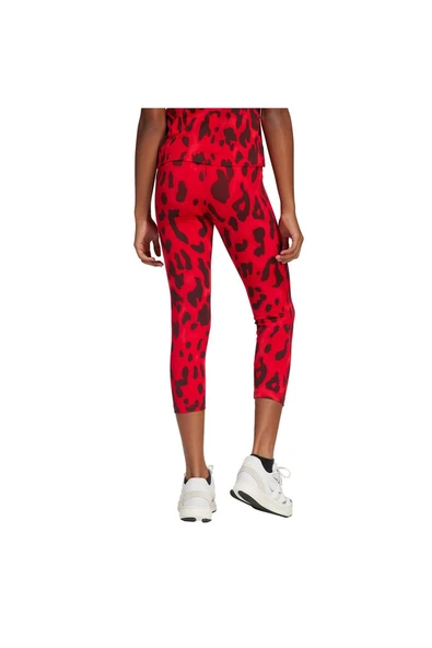 adidas JG FI AOP 7/8LE Unisex Çocuk  Kırmızı  Tayt JJ4797 - 3