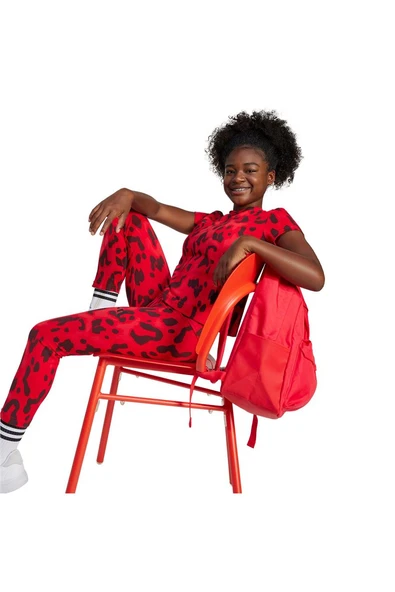 adidas JG FI AOP T Unisex Çocuk  Kırmızı  T-shirt JJ4794 - Resim 3