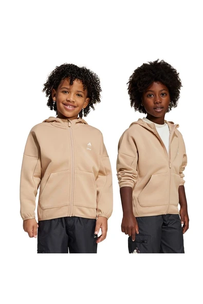 adidas Unisex Çocuk   Ceket LK DY MM TT JF3644 - Resim 7