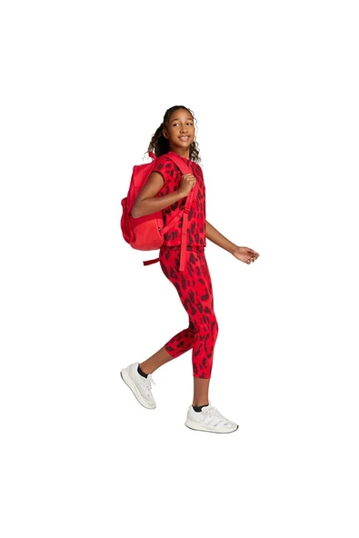 adidas JG FI AOP 7/8LE Unisex Çocuk  Kırmızı  Tayt JJ4797 - 1