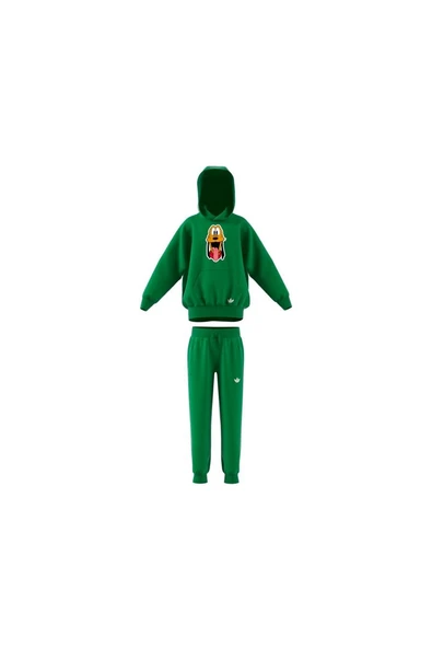 adidas Unisex Çocuk   Eşofman LK DY MM HS JN7711 - Resim 11