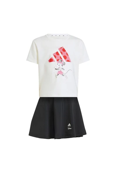 adidas Çocuk   Eşofman LG DY MI T SET JF3622 - Resim 2