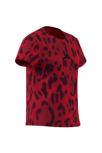 adidas JG FI AOP T Unisex Çocuk  Kırmızı  T-shirt JJ4794 - Resim 8