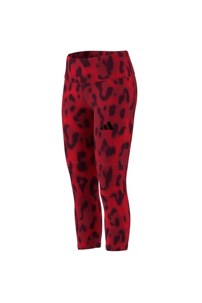 adidas JG FI AOP 7/8LE Unisex Çocuk  Kırmızı  Tayt JJ4797 - 10
