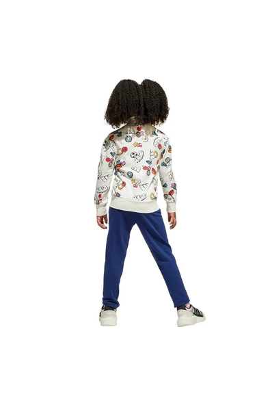 adidas Unisex Çocuk   Eşofman LK FUN AOP TS JI6233 - Resim 2