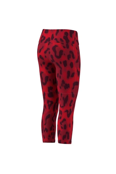 adidas JG FI AOP 7/8LE Unisex Çocuk  Kırmızı  Tayt JJ4797 - 12