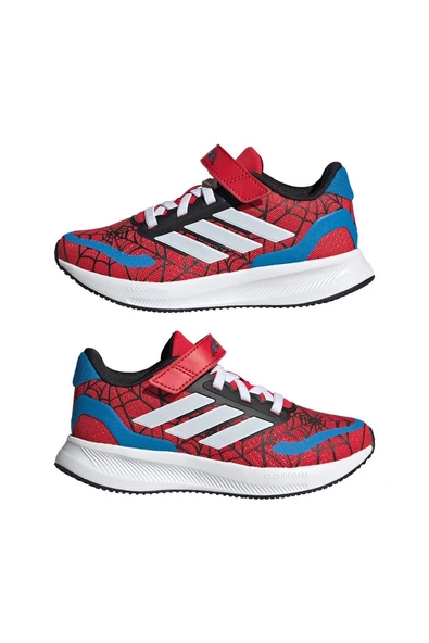 adidas RUNFALCON SPIDER-MAN EL C Çocuk  Kırmızı  Koşu Ayakkabısı IH8743 - 10