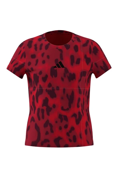 adidas JG FI AOP T Unisex Çocuk  Kırmızı  T-shirt JJ4794 - Resim 7