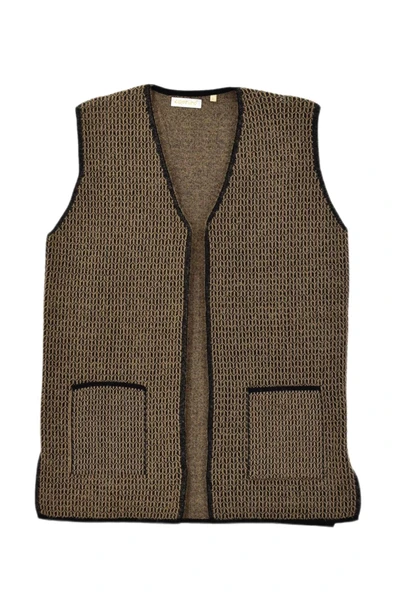 Kadın Anne Cepli Triko Yelek BGL-ST04133 - Resim 2