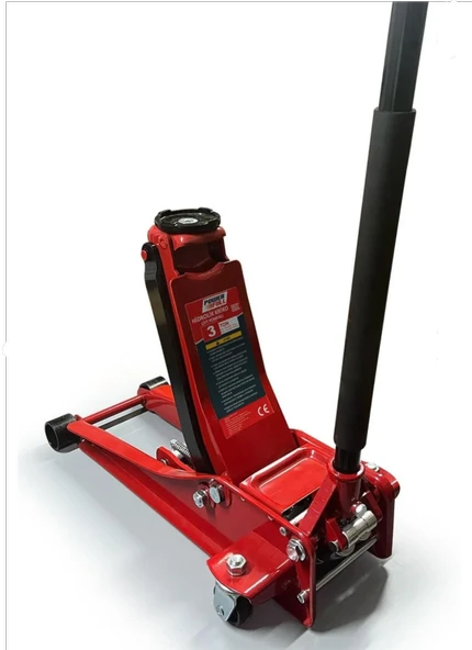 Powerfull 3 Ton Düşük Profil Çift Pistonlu Garaj Krikosu - 3