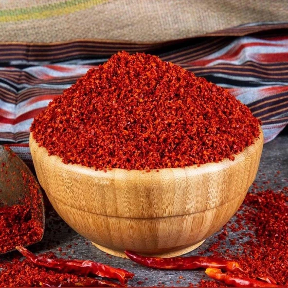 Nazilli Yakan Kırmızı Acı Pul 500 gr. - 2