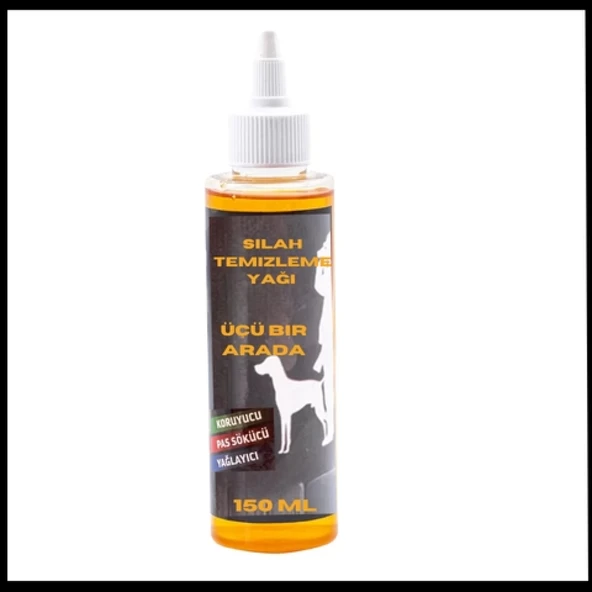 Uyguna-Yakala Silah Temizleme Yağı Üçü Bir Arada - 150 ml-LAR.005
