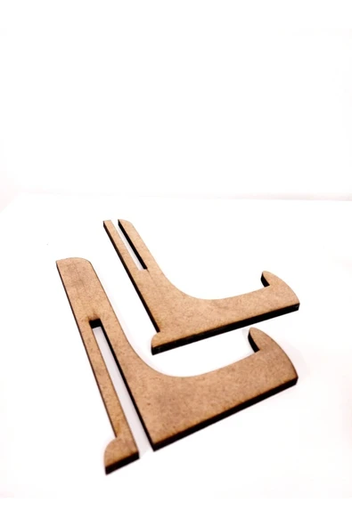 10 Adet Ahşap Mdf Teşhir Ayağı - 2