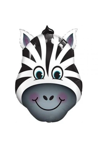 Zebra Folyo Balon (55 Cm)