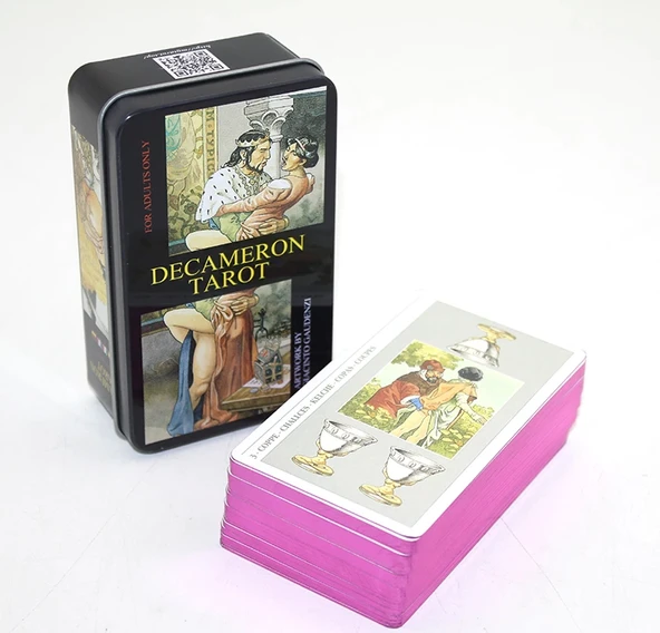 Metal Kutulu Tarot Kartı Alk2768