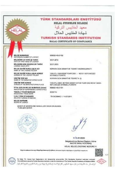 BEBETO Dondurma Meyveli Helal Jelibon Yumuşak Seker 1 Kg - 3