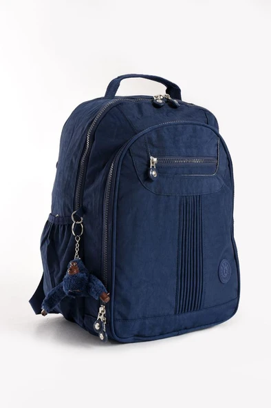 Unisex Sırt Çantası 40*30 Cm Okul Çantası Günlük Spor Çantası Klinkır Kumaş Hafif Çok Cepli Su İtici - Resim 8