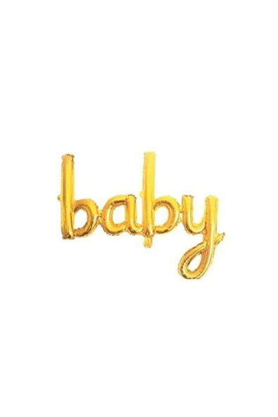 Baby Gold Folyo Balon ürün görseli