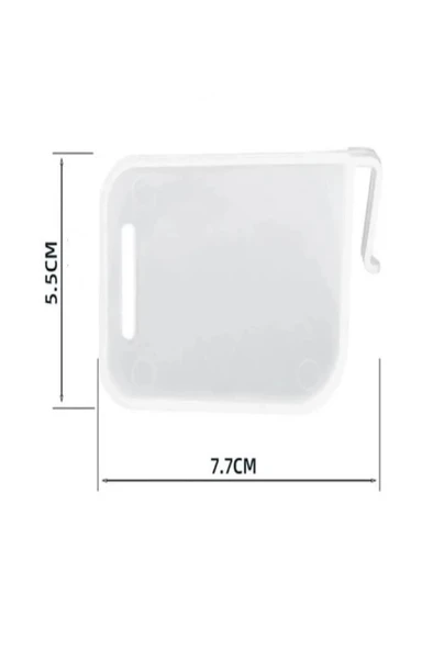 10 Adet Buzdolabı Yan Kapak Raf Bölücü Ayracı Dolap Çekmece Düzenleyici Şişe Kutu Bardak Ayırıcı - 5