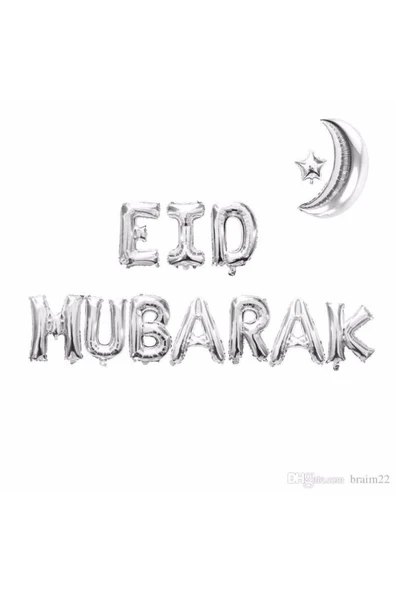 Ramazan Mubarak Balon Set Eid Mubarak Balon Set Ramazan Balon Seti