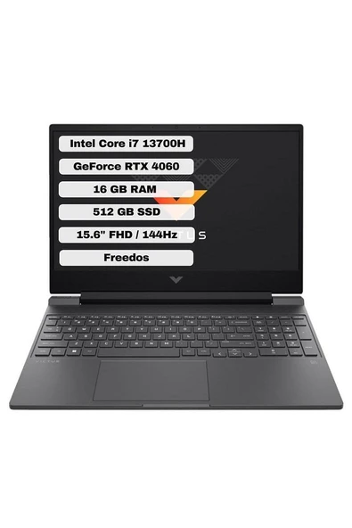 Vıctus 15-fa1055nt 8u846ea I7-13700h 16gb 512gb Ssd 8gb Rtx4060 15.6 - Resim 7