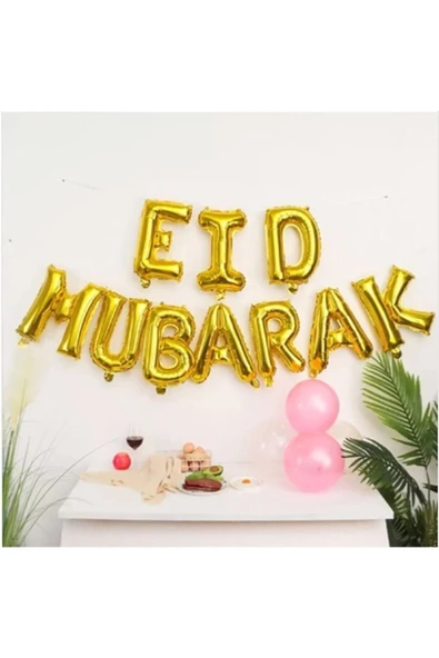 Ramazan Mubarak Balon Set Eid Mubarak Balon Set Ramazan Balon Seti - 2
