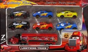 RACER 6  ADET TIR SETİ METAL OYUNCAK KOLEKSİYONLUK VE EĞLENCELİ SET