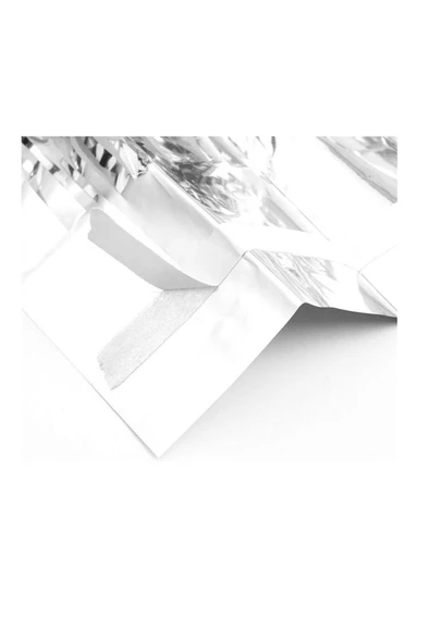 Metalik Püsküllü Duvar Perdesi Gümüş - 3