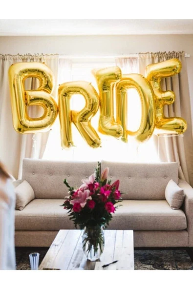 Bride Parti Balonu 100 Cm Dev Boy Bride Balon Parti Gelin Eğlence ürün görseli