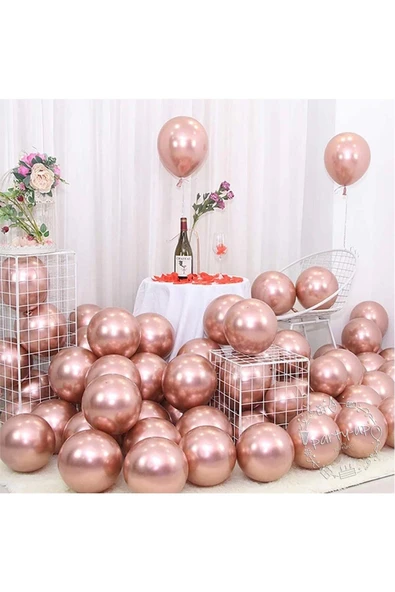Rose Gold Krom Balon ürün görseli