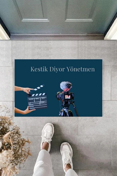 Dijital Baskı Kişiye Özel İç Kapı Dekorasyon Paspas  PS11206 - 3