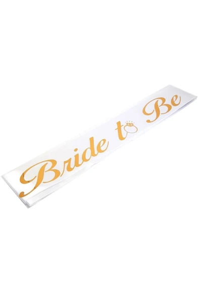 Bride To Be Kuşak Gold - 2