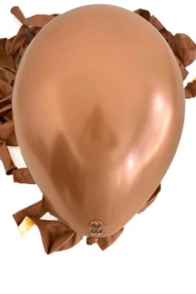 Bakır Krom Balon (aynalı Balon) 10 Adet ürün görseli