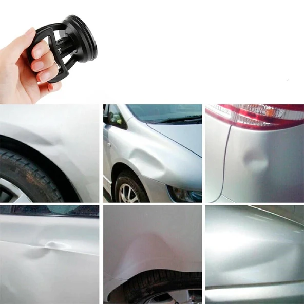 10x11.8 cm Araç Oto Göçük Giderici Kaporta Düzeltici Güçlü Vantuz Dent Düzeltme Çektirme Cam Tutucu - Resim 6