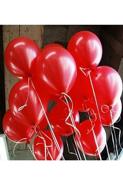 Kırmızı Balon 12 Inç 10 Lu Paket ürün görseli