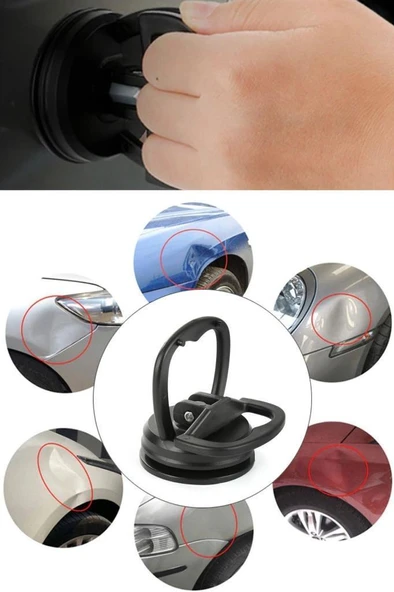 10x11.8 cm Araç Oto Göçük Giderici Kaporta Düzeltici Güçlü Vantuz Dent Düzeltme Çektirme Cam Tutucu ürün görseli 1