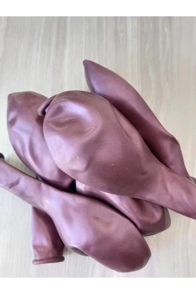 Metalik Balon 10 Adet Renk Seçenekli ürün görseli