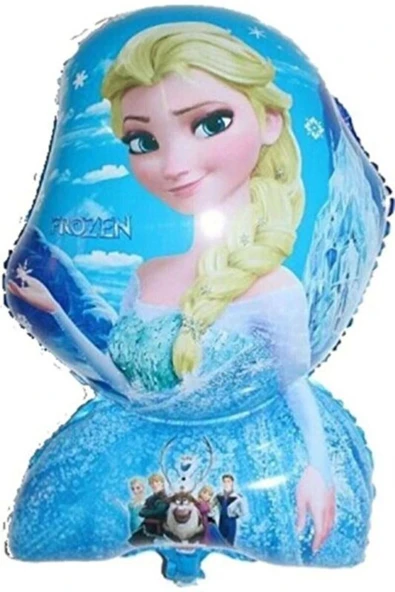 Frozen Elsa 1 Yaş Balon Seti Karlar Ülkesi Konsept Helyum Balon Set Frozen Elsa Doğum Günü Set - Resim 2
