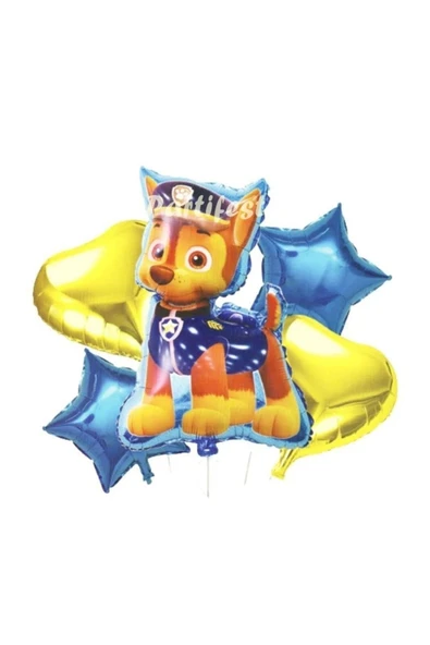Paw Patrol Balon Seti Paw Petrol Balon Seti Paw Patrol Doğum Günü Set Paw Patrol Chase - 1